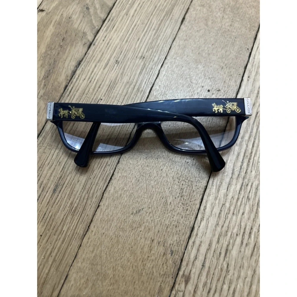 Coach Eyeglasses HC 6078 5397 Milky Navy 54 16 135 Blue Gold FRAME ONLY